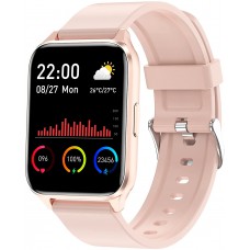 Tranya Smart Watch, 1.69вЂвЂ™ Full Touch Color Screen, 7-10 Days Battery Life, Android and iOS Compatible, IP68 Waterproof, Fitness Tracker, Heart Rate Monitor, TranyaGo Sports Watch, Pink Tranya Smart Watch, 1.69вЂвЂ™ Full Touch Color Screen, 7-10 Days Battery Life, Android and iOS Compatible, IP68 Waterproof, Fitness Tracker, Heart Rate Monitor, TranyaGo Sports Watch, Pink