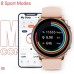 Stiive Smart Watch, 1.28 Inch Full Touch Screen Smartwatch for Men Women, Heart Rate &amp; Sleep Monitor, Pedometer IP68 Waterproof Fitness Watch for Android &amp; iOS Phones-Pink